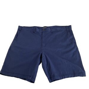 New Mens St. John’s Bay Comfort Stretch Chino Shorts Sz 52 Big Blue